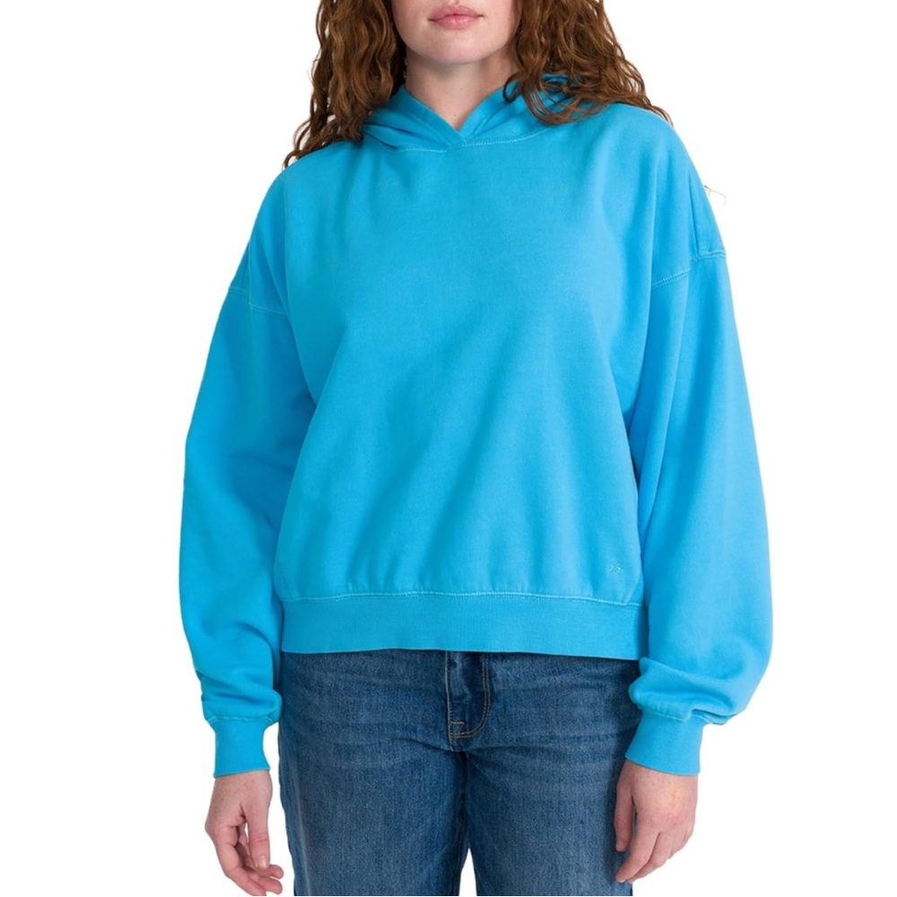 NWT‎ Seven7 7.7 Dolman Sleeve Hoodie Aquarius Blue Soft Pullover – Small
